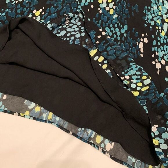 Torrid 4 4X Sophie Chiffon Swing Cami lined tank top adjustable strap abstract - Picture 10 of 11